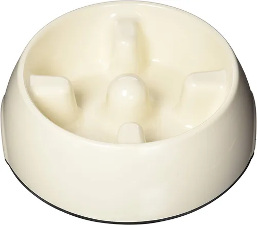 Vista 11 de Dogit Go lenta anti-gulping tazón para perro, S, Negro