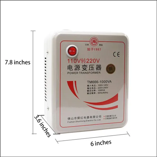Vista 2 de Beduan 110V a 220V Paso Arriba Convertidor de Voltaje Transformador de Potencia para 220V Electrónica China