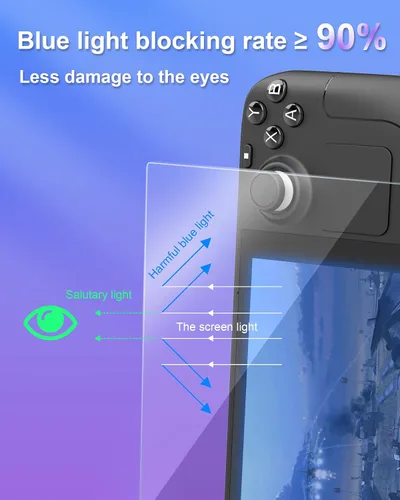 Vista 9 de DEVASO Protector de pantalla para cubierta de vapor, paquete de 6 protectores táctiles y 2 unidades de vidrio templado 9H transparente HD