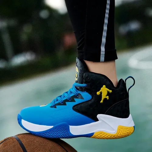 Vista 8 de Zapatos deportivos de baloncesto antideslizantes