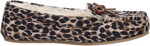 Vista 3 de CUSHIONAIRE - Pantufla tipo mocasín Sabina, para mujer, con espuma viscoelástica