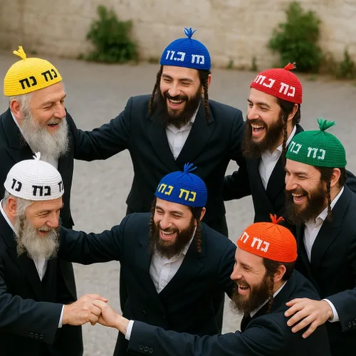 Vista 3 de SUPER STAM Frik Kipá Na nach nachman 9.4 in