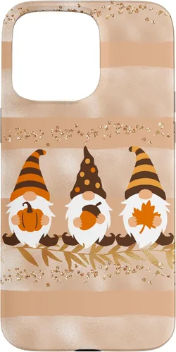 Vista 31 de Fall Autumn Gnomes Phone Case Modern Pastel Cute Beige Case for iPhone 17