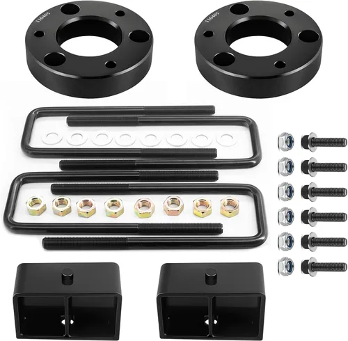 Vista 11 de SCTIOO Kit de nivelación de elevación delantera de 2 pulgadas trasero de 1 pulgada para Chevrolet Silverado 1500 2007-2023 Kit de elevación