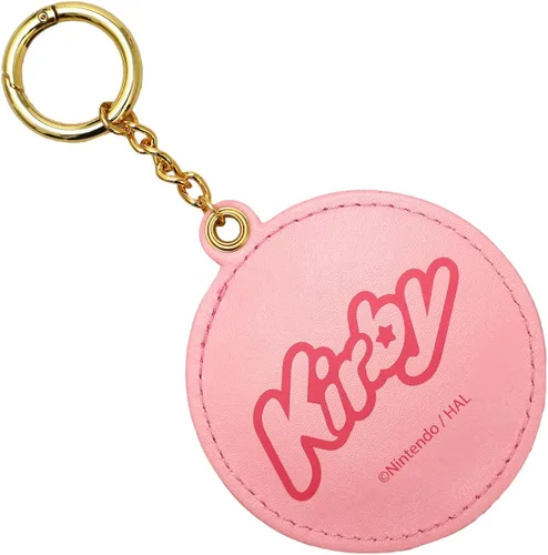 Vista 2 de Bioworld Kirby Face 2D Puff Llavero, Rosado