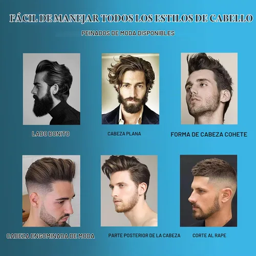 Vista 6 de Arcilla para peinar el cabello, pasta mate para el cabello para hombres, textura mate a base de agua, pomada de arcilla ideal para todos los tipos