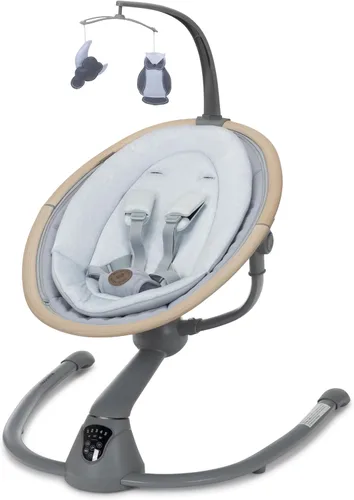 Vista 17 de Maxi-Cosi Cassia Columpio Inteligente para Bebés para Infantes, Columpio Portátil Plegable con Música, Rotación de 360°, 5 Velocidades, 12 Melodías