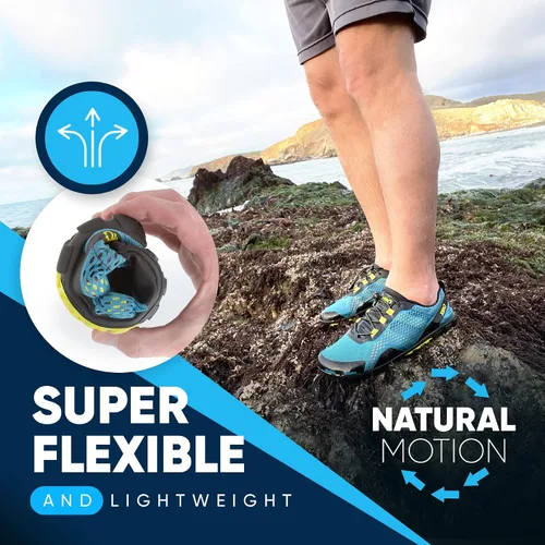 Vista 4 de Xero Shoes Aqua X Sport - Zapatos de agua para hombre, ligeros, sin caída