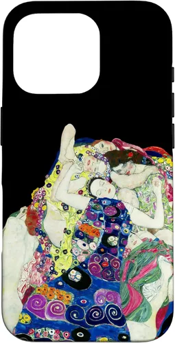 Vista 20 de Gustav Klimt The Maiden Painting Funda para iPhone 17