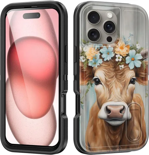 Vista 41 de Funda para iPhone Air con soporte integrado, a prueba de golpes, polvo y caídas, 3 capas, grado militar, funda protectora para iPhone Air de 6.5