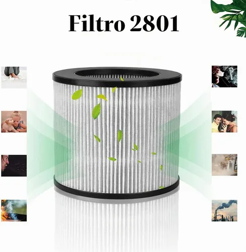 Vista 3 de Paquete de 2 filtros de repuesto 2801 compatibles con Bissell