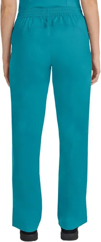 Vista 2 de Healing Hands Pantalón de hospital de etiqueta púrpura para mujeres modelo Taylor 9095 2 con cordón y 2 bolsillos