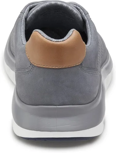 Vista 3 de Johnston & Murphy Zapato Activate U-Throat Gris Nubuck 10 M US, gris (Gray Nubuck)
