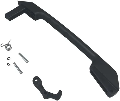 Vista 2 de Manija negra texturizada para portón trasero trasero compatible con Hummer H2 2003-2009 1513544
