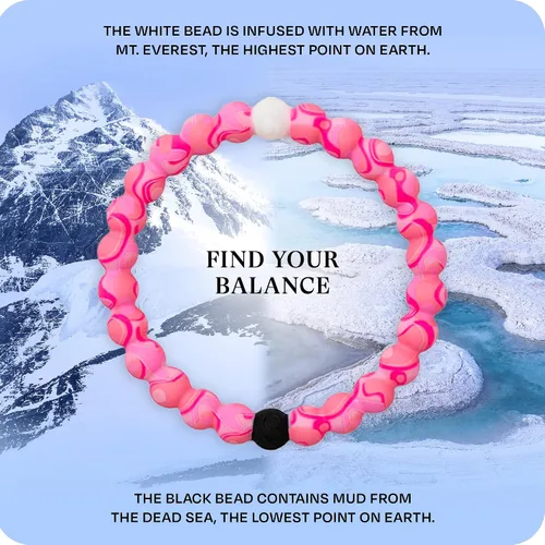 Vista 3 de Lokai Bead Bracelets for Women & Men, The Cause Collection - Support Breast Cancer, Diabetes, Autism, & Alzheimer's Awareness - Animal Rescue &