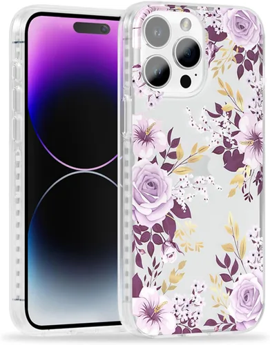 Vista 32 de SCORPIFY Funda para iPhone 15 Pro [Compatible con MagSafe] con Diseño de Estampado de Leopardo Guepardo Negro Mate, Linda Funda Magnética