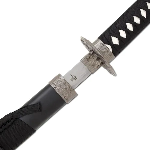 Vista 6 de Snake Eye Tactical Juego de katana samurái de dos tonos de 3 piezas con soporte de espada gratis