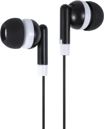 Vista 2 de Auriculares al por mayor a granel 50 unidades de auriculares empaquetados individualmente para escuelas, aulas, estudiantes, bibliotecas