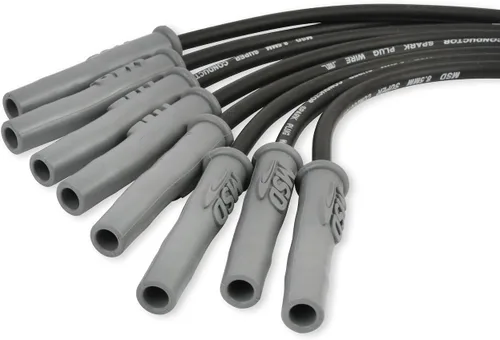 Vista 7 de MSD 31633 Super Conductor Juego de cables de bujía, color negro