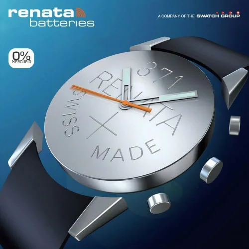 Vista 5 de Renata 370 SR920W Baterías – 1.55 V Óxido de Plata 370 Batería de reloj (2 unidades)