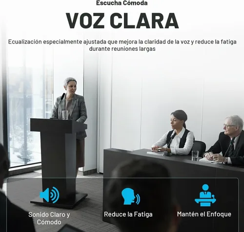 Vista 3 de Phenyx Pro Sistema de Micrófono Inalámbrico para Conferencias de 8 Canales, Micrófono Inalámbrico de Podio con 8x25 Frecuencias UHF, Escaneo