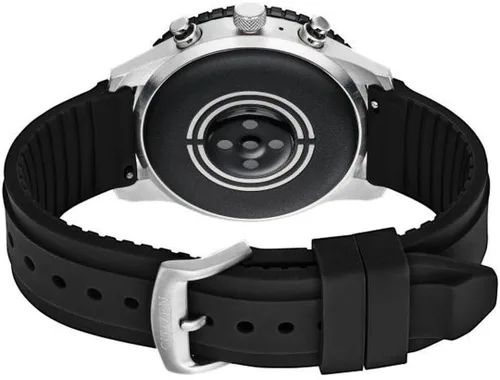 Vista 3 de Citizen CZ Smart PQ2 reloj inteligente deportivo de 44mm con aplicación YouQ con AI IBM Watson® y investigación de la NASA, Wear OS de Google
