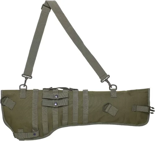 Vista 2 de Funda táctica para rifle Waxaya, bolsa de hombro para escopeta con parte superior abierta