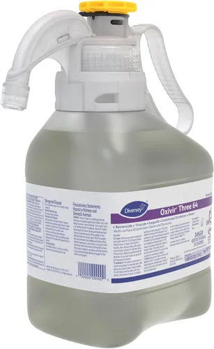 Vista 2 de Oxivir Diversey Three 64 Limpiador desinfectante, SmartDose, 1.4 L