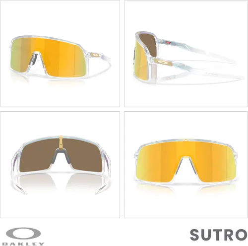 Vista 31 de Oakley Sutro OO9406 / OO9462 - Lentes de sol para hombre, kit de correa de accesorios, bolsa de microfibra