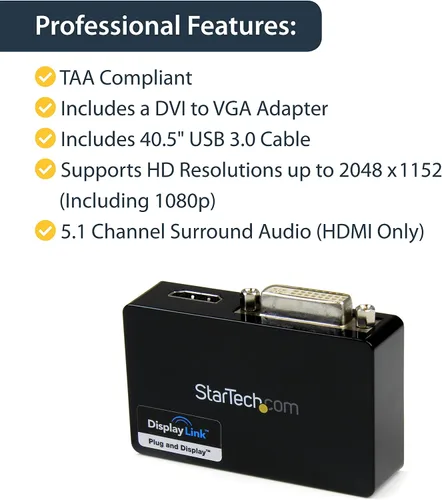 Vista 2 de StarTech 3.0 HDMI Adapter Ventanas