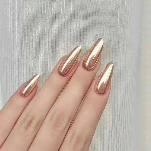 Vista 21 de Uñas postizas cortas a presión, uñas postizas de otoño con punta francesa, color marrón, cobertura completa, con diseños de remolinos marrones, uñas