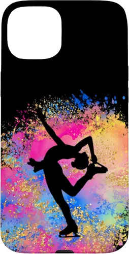 Vista 9 de Rainbow Ice Skating Dancer Figure Skate Skate Colorful Cute Case for iPhone 17