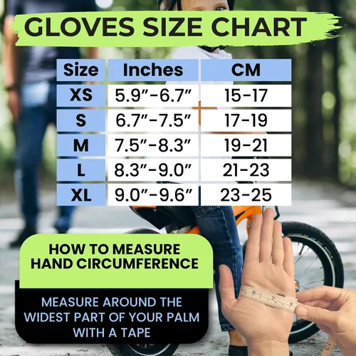 Vista 7 de Kiddimoto Guantes de bicicleta antideslizantes para niños y niñas, guantes de ciclismo sin dedos para niños de 2 a 8 años, guantes de ciclismo sin