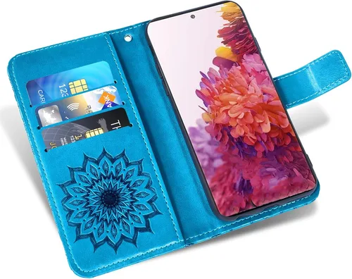 Vista 3 de Funda de teléfono para Samsung Galaxy S20 FE Gaxaly S 20 FE 5G UW 6.5 pulgadas con protector de pantalla de vidrio templado, cubierta delgada
