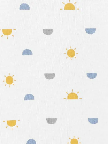 Vista 2 de Simple Joys by Carter's Bata de algodón para bebé, paquete de 3