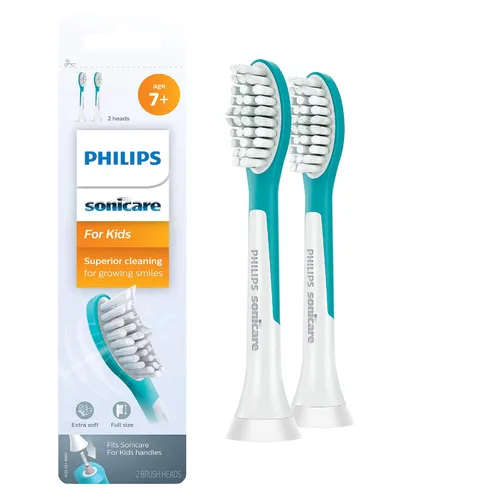 Vista 5 de Philips Sonicare Cabezales de cepillo de dientes para niños y adultos (2 cabezales de cepillo)