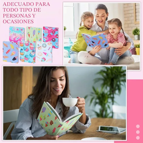 Vista 6 de Yexiya - Paquete de 6 fundas elásticas para libros, libro de texto