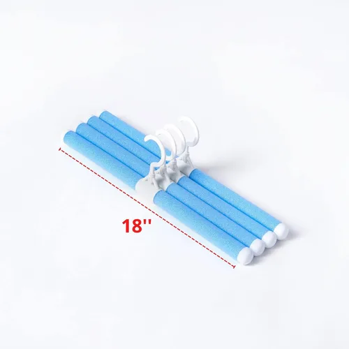 Vista 2 de Displays By Jack Perchas sin hombros para suéteres, perchas acolchadas y antideslizantes, flexible y flexible para ropa sin golpes, ajustable