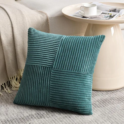 Vista 28 de Fancy Homi - Paquete de 2 fundas de almohada decorativas de color verde oliva pequeñas de 12 x 12 pulgadas para sala de estar, sofá, cama