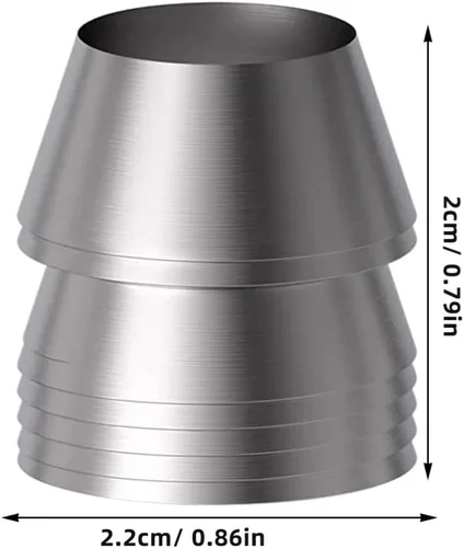 Vista 9 de Housoutil 7 Uds. Accesorios para exteriores, herramientas para madera, cónica, mango de hacha, mango de hacha de madera, cuñas de refuerzo