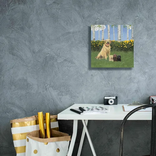 Vista 7 de Epic Graffiti 'Proud Mom' de James Wiens, arte de pared en lienzo, 12 x 12 pulgadas