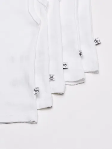 Vista 19 de HonestBaby Camisetas musculares sin mangas 100% algodón orgánico para bebés y niños pequeños, niñas