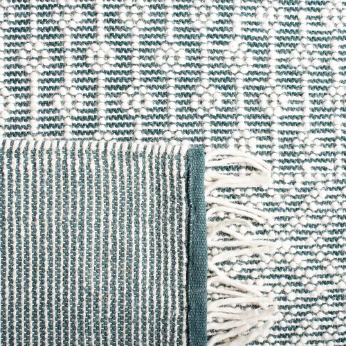 Vista 36 de SAFAVIEH Natura Collection - Alfombra decorativa de 2 x 3 pies, color marfil, con flecos de lana marroquí bohemia, hecha a mano, ideal para zonas