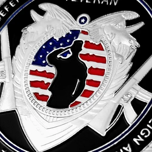 Vista 6 de Monedas conmemorativas del juramento de los soldados del ejército de los Estados Unidos