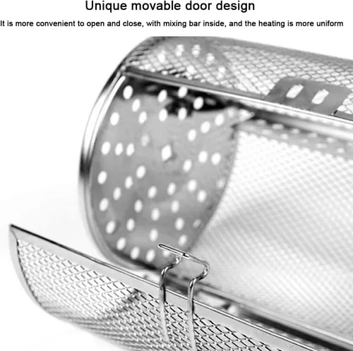 Vista 8 de Rotisserie Cage Repla ent para horno de freidora de aire Instant Vortex, Acc ories para freidora de aire instantánea Vortex