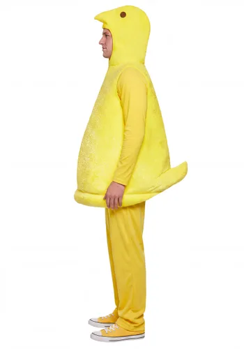 Vista 3 de Disfraz Adulto de Pollito Amarillo Peeps Multicolor
