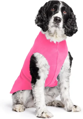 Vista 67 de Abrigo elástico de lana para perro, ropa suave y cálida para perro, suéter elástico para mascotas, lavable en lavadora, ecológico, para todo el año