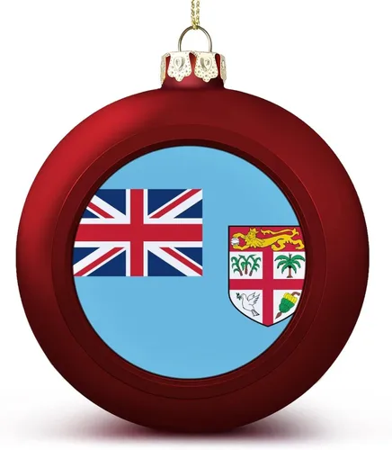 Vista 13 de Adornos de bola de Finlandia, bandera de las naciones, adorno de bola de Navidad, bandera de Finlandia, adornos de plástico para árbol de Navidad