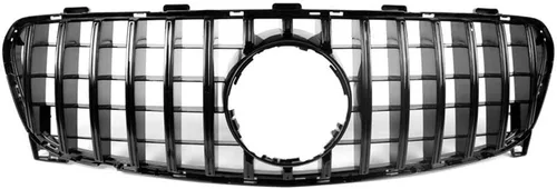 Vista 2 de Rejilla Panamericana GT R para GLA X156 GLA200 GLA250 GLA45 AMG 2017-2020 (negro)