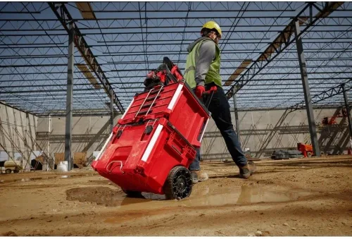 Vista 6 de 48-22-8427 para Caja de herramientas rodante Milwaukee PACKOUT Longitud 18 pulgadas Ancho 22 pulgadas Altura 19.5 pulgadas - Rojo/Negro